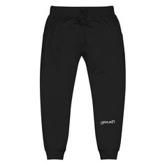 Well-made and lined with fleece, these comfortable Unisex Fleece Sweatpants will be your first choice for a casual everyday outfit--all you need to add is a graphic tee and sneakers to finish off the look.  * 100% cotton face * 65% cotton, 35% polyester * Charcoal Heather is 55% cotton, 45% polyester * Tightly knit 3-end fleece * 5-thread stitching * Cuffed and side-seamed legs * Elastic inside the waistband * Flat drawstrings in a matching color * 2 cross pockets in front * 1 top-stitched patch pocket on the back of the right leg * Ribbed waist, cuffs, and gusset at crotch * Blank product sourced from Pakistan Black Sweatpants With Logo Print For Loungewear, Sporty Logo Print Bottoms For Loungewear, Athleisure Bottoms With Logo Print, Sporty Loungewear Bottoms With Logo Print, Athleisure Bottoms With Logo Print For Loungewear, Athleisure Bottoms For Loungewear With Logo Print, Black Cotton Joggers With Logo Print, Sports Cotton Pants With Logo Print, Cotton Sporty Joggers With Logo Print