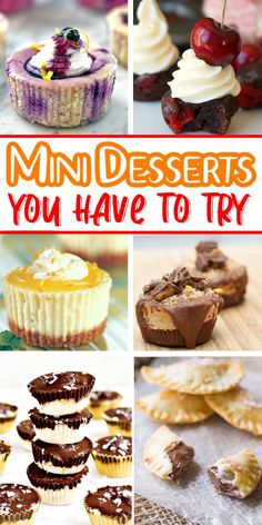 there are many desserts that you have to try