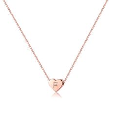 PRICES MAY VARY. SIZE: Rose Gold Heart Initial Necklace is 16"+2.5" extender chain, adjustable chain help you find a comfortable length. PRIME MATERIAL: 14K Rose Gold Filled letter necklace, ensure a very long lasting brilliant finish that is nickel free, lead free and hypoallergenic. Initial heart necklaces are tumbled to add strength and shine. No tarnish or rust with time. NECKLACE FOR HER: Engraved her first initial on heart pendant and let her know she's always connected to you. Classical I Rose Gold Initial Necklace, Necklaces For Girls, Heart Initial Necklace, Teen Girl Jewelry, Time Necklace, Alphabet Gifts, Initial Heart Necklace, Rose Gold Initial, Box Gifts