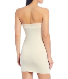 Modern Movement Smooth Strapless Slip | Dillard's Sleek Second-skin Elastane Shapewear, Solid Strapless Shaping Shapewear, Solid Strapless Shapewear With Shaping Fit, Elegant Stretch Elastane Shapewear, Elegant Strapless Stretch Shapewear, Stretch Shapewear With Medium Bust Support And No-show Design, Strapless Stretch Smoothing Shapewear, Fitted Elastane Shapewear With Seamless Construction, Elegant Strapless Fitted Shapewear