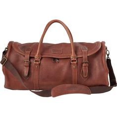 Leather Duffle Bag | Duluth Trading Company Company Bag, Duluth Trading Company, Leather Duffle Bag, Leather Duffle, Antique Brass Hardware, Duluth Trading, Cylinder Shape, Duffel Bags, Best Pillow