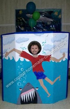 photo prop Shark Photo Booth, Photo Booth Diy, Shark Party Ideas, Underwater Birthday, Underwater Party, Booth Diy, Face Cut Out, Shark Photos, Ocean Birthday