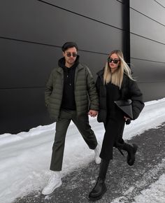 @kristalloff Winter Outfits For Couples, Matching Winter Outfits For Couples, Matching Winter Outfits, Iceland Outfit, Couple Ootd, Matching Couple Outfit, Winter Iceland, Outfits For Couples, Stylish Couples