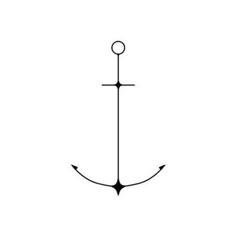 an anchor on a white background