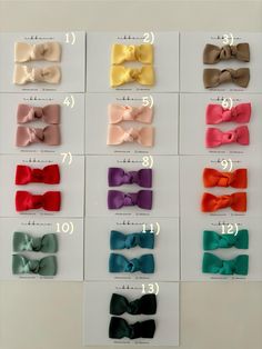 Set of 2  Premium Grosgrain Bow Clips Grosgrain Girls Bow Clips Add an extra touch of cuteness to your girl's look.  ✔️ Included 2 x premium grosgrain bows ,          each bow 5.5 x 2.5cm  ✔️  Finish / 45mm alligator clip      ✔️ choose from 13 colours  ⭐️Each item in my store is carefully handmade, so print placement and size may vary slightly and colour may vary slightly due to lighting and monitor display.  ⭐️ All products are carefully handmade with love and great attention in a pet free and Adjustable Decorative Bow Hair Accessory For Summer, Adjustable Hair Accessories With Decorative Bow For Summer, Playful Adjustable Bow For Summer, Adjustable Playful Bow For Summer, Playful Bow Hair Accessories For Gift, Playful Satin Bow For Gifts, Playful Satin Bow Gift, Playful Summer Bow Gift, Playful Bow Hair Accessories For Summer