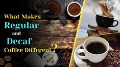 what makes regular and decaf coffee different?