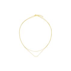 The Double Strand Liquid Gold Necklace features two delicately layered strands crafted from 14k gold. Whether worn solo or layered, one thing is certain: You'll be glistening in gold. Minimalist Multi-strand Yellow Gold Necklace, Delicate Double Chain 14k Gold Jewelry, Classic Jewelry With Double Chain And Strand, 14k Gold Double Chain Jewelry For Layering, Classic Double Strand Double Chain Jewelry, 14k Gold Double Chain Layering Jewelry, Classic Double Strand Chain Jewelry, Delicate 14k Gold Double Chain Jewelry, Classic Double Strand Necklaces For Layering