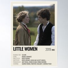 High-quality posters to hang in dorms, bedrooms or offices. Multiple sizes are available. Printed on 185gsm semi gloss poster paper. Additional sizes are available. Little Women Movie Poster, Little Women Poster, Movie Poster Polaroid, Little Women Movie, Poster Polaroid, Book Mood Board, Book Mood, Little Women 2019, Woman Movie