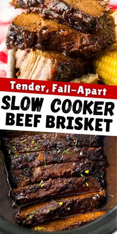 Beef Brisket Recipes Crockpot, Slow Cooker Beef Brisket, Pot Making, Brisket Recipe