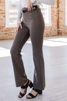 Upgrade your wardrobe with our Vicky Flare Ponte Pants! These stylish and comfortable pants feature a flared leg for a flattering silhouette. Made with high-quality ponte fabric, these pants are perfect for any occasion. Look and feel your best with Vicky Flare Ponte Pants! Model Info: Models are 5'7", Size 2, wearing smalls Material: 68% RAYON 27% NYLON 5% SPANDEX Pants Model, Comfortable Pants, Ponte Fabric, Ponte Pants, Pants Large, Upgrade Your Wardrobe, Casual Pants, Size 2, Spandex