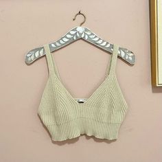 Zara | Crochet Knit Top Cream Crochet Bralette Us Size L Nwot! Accepting Most Offers Beige Cropped Knit Top, Chic Beige Knitted Crochet Top, Chic Beige Crochet Top With Knit Fabrication, Beige Seamless Knit Top, Seamless Beige Knit Top, Beige Knit Crochet Top By Zara, Zara Beige Knit Crochet Top, Fitted Beige Crochet Knit Top, Zara Crochet Top For Beach