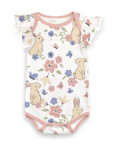 Tesa Babe Baby Bodysuits Bodysuit / 0-3 Months Easter Garden Bodysuit Garden Angel, Baby Room Organization, Reborn Nursery, Easter Garden, Baby Gadgets, Baby Cakes, White Garden, Baby 2, Angel Sleeve