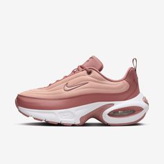 Transport your style with a new Air Max. The Portal is the perfect blend of chunky and sleek, combining the platform sole of 2000s with the minimalist upper of contemporary designs. We added an oval-shaped midsole with cloud-like cushioning for an elevated look you can wear every day. It's so comfortable it's out of this world. Modern Sneakers With Air Cushioning, Nike Chunky Sneakers With Boost Midsole And Round Toe, Nike Chunky Sneakers With Boost Midsole, Modern Sneakers With Air Cushioning And Round Toe, Modern Nike Synthetic Sneakers, Modern Synthetic Sneakers With Air Max Cushioning, Nike Low-top Chunky Sneakers In Synthetic Material, Pink Modern Sneakers With Air Max Cushioning, Modern Chunky Sneakers With Round Toe