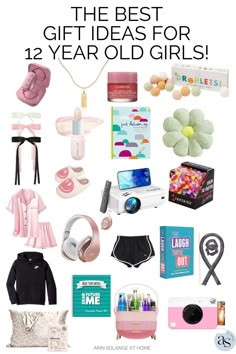 Here are the best gift ideas for 12 year old girls! These are great present ideas for Christmas, birthday, and other special events. Toys For Girls 13-14, 11 Year Girl Gift Ideas, What To Get A 12 Yr Girl For Birthday, Gifts 10 Year Girl, 12 Year Girl Gift Ideas, Things For Girls To Buy, Christmas Gifts For 12 Yo Girl, Gift Ideas For 12 Year Girl, Gift Ideas For 11 Year Girl