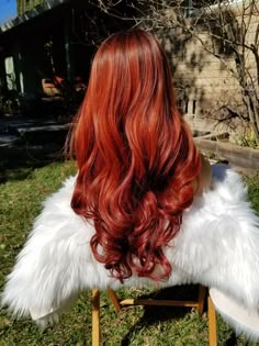 Deep Ginger Hair Color, Dark Copper Red Hair Color, Auburn Red Hair, Auburn Color, Blow Dryers, Hair Colorful, Hair Color Auburn