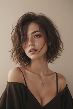 The Best 25 Hairstyles for Thin Hair (Women’s Gallery) | 20+ Simple & Stylish Hairstyles For thin Fine Hair Short Hair With Choppy Layers, Choppy Bobs, Smiling Faces, Hair Inspiration Short, Flat Hair, Hairstyles For Women, Stylish Hair, Short Haircuts, Short Hair Cuts For Women