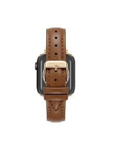 Make both a style and environmental impact with this sustainable Apple Watch band, crafted from responsibly-made leather sourced from the Leather Working Group. This group is a member-led nonprofit organization dedicated to minimizing the environmental impact of leather production. 42mm (Series 10) & 38/40/41mm Band circumference including Apple Watch® device: 178mm-193mm (7"-7.5") Band width: 18mm 42 mm (Series 1-3 only) & 44/45/46/49mm (Ultra & Ultra 2) Band circumference including Apple Watch Leather Bracelet Strap Apple Watch Band For Everyday, Leather Watch Bands With Adjustable Strap, Rectangular, Leather Watch Band With Adjustable Strap, Rectangular, Leather Watch Bands With Adjustable Strap, Rectangular Leather Watch Band With Adjustable Strap, Timeless Brown Watch Bands With Rectangular Dial, Brown Leather Strap Apple Watch Band, Modern Brown Watch Accessories For Workwear, Modern Brown Watch Accessories For Work