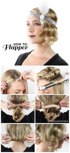 Easy 1920s Hairstyles, 20s Hairstyles