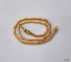 "TRADITIONAL DESIGN HANDMADE GOLD VERMEIL GOLD GILDED SILVER CHAIN NECKLACE FROM RAJASTHAN INDIA. GREAT HANDMADE DESIGN GOOD FOR JEWELLERY COLLECTION. Length - 45cm (17.7\") we can adjust the length. width - 4 mm weight - 42.5 grams material - Good sterling silver gold plate on top." Gold Snake Chain Necklace For Wedding, Byzantine Pendant Necklace For Formal Occasions, Formal Byzantine Pendant Necklaces, Formal Byzantine Pendant Necklace, Gold Pendant Jewelry With Wheat Chain, Antique Gold Hallmarked Chain Necklace, Byzantine Chain Jewelry As Gift, Byzantine Chain Jewelry For Gifts, Traditional 22k Gold Necklace With Delicate Chain