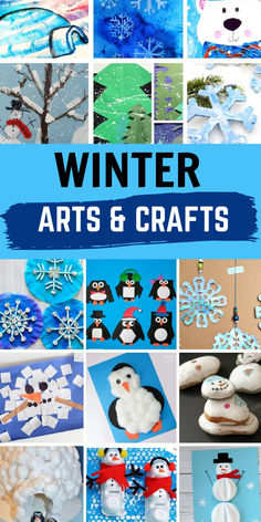 winter arts and crafts for kids