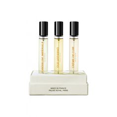 BDK Parfums Discovery Set : 3 x 10ml EDP Spray Tuberose Imperial  Creme De Cuir  Velvet Tonka Velvet Tonka, Beauty Society, Fragrance Set, Bottle Gift, Fragrance Gift, Gift Pack, Fragrance Gift Set, Womens Fragrances, Favorite Scents