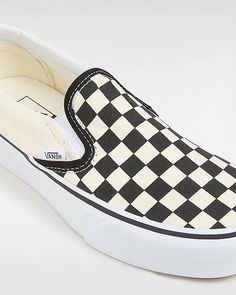 Checked Vans, Check Vans, Checkerboard Vans, Fit Inspired, Vans Store, Vans Checkerboard, Black Platform Shoes, Black Vans, White Vans