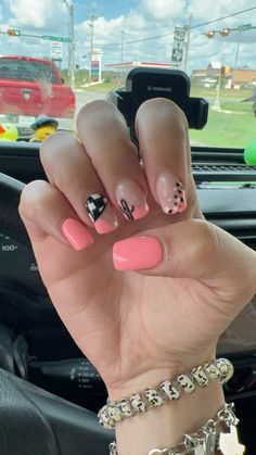 #westernnails #nails #naildesign #western #cactus #inspiration #cowgirlstyle Western Inspo Nails, Nails Acrylic Country, Western Valentine’s Day Nails, Cowpoke Nails, Western Nail Designs Country, Square Western Nails, Western New Years Nails, Country Nails Ideas, Pink Cow Print Nails Acrylic