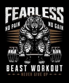 Tiger bodybuilding T-Shirt Design Template Trend T Shirt Design, Gym Tshirt Design Ideas, Gym Shirt Design, Gym T Shirt Design, Gym Tshirt Design, Screen Savers Wallpapers Backgrounds, Summer Fashion Dresses Casual, Boxe Thai, Gym T Shirt