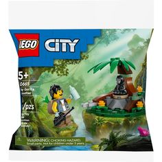 a bag of lego city minifigurs is shown