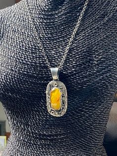 "Artisan Baltic Amber Pendant Hand-made Sterling Silver 925 Stones used: Baltic Amber, Garnet, Citrine Height - 2 7/8\" (including bail), Width - 1 1/4\" Height - 72mm (including bail), Width - 32mm Unique Handcrafted One-of a-kind Design Pendant Each Piece of Jewelry in my Collection is Absolutely One of a Kind! When you start wearing a piece of my jewelry you will fall in love with it more and more each day and feel that good Energy and Love that I pass into it while creating this piece of Art Handmade Amber Necklace For Collectors, Artisan Amber Pendant Necklace, Collectible Oval Amber Necklaces, Silver Oblong Necklace For Gift, Silver Oblong Necklaces For Gifts, Amber Necklace Hallmarked For Anniversary, Amber Hallmarked Necklace For Anniversary, Sterling Silver Necklace With Amber Round Pendant, Handmade Amber Sterling Silver Jewelry