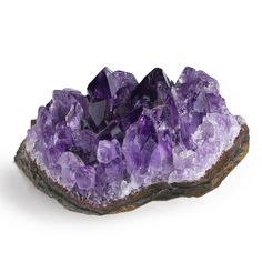 Crystals Reference, Amythest Crystals, Crystal Icon, Protection Witchcraft, Geode Crystals, Crystals Purple, Crystals Natural, Crystal Rocks, Meditation Accessories