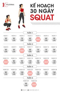 a poster showing how to do squat exercises