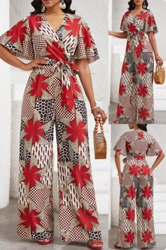 Jumpsuit Styles, African Jumpsuits For Women, Jumpsuits For Women Classy, Traditional Jumpsuit African Prints, Classy Long Dress, African Jumpsuit, Ankara Jumpsuit, African Print Jumpsuit