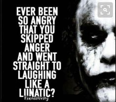 the joker quote is featured in this black and white photo with an image of it's face