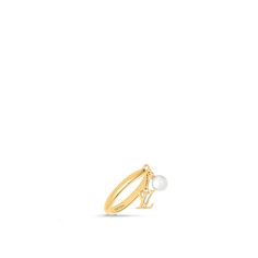 LOUIS VUITTON® - Lv Iconic Louisa Ring - Gold Senior Ring, Louis Vuitton Ring, Resin Pearl, Louis Vuitton Official Website, Louis Vuitton Jewelry, Jewelry Nails, My Shopping List, Fashion Things, Classy Jewelry