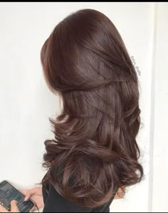 Balayage Shades, Blonde Blonde Balayage, Brunette Hair Colour, Layered Long Hair, Hair Colour Brown, Long Hair Dark, Spring Hair Color Ideas, Bronde Hair