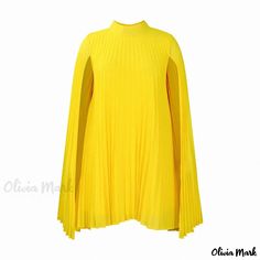 Olivia Mark - Fashionable Chiffon Poncho with Batwing Sleeves Dress Chiffon Poncho, Dress With Turtleneck, Batwing Sleeve Dress, Chiffon Cape, Extra Long Sleeves, Sleeves Dress, Types Of Skirts, Batwing Sleeve, Bat Wings