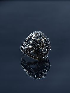 925K Sterling Silver Scorpion Ring, Luxury Scorpio Silver Ring, Horoscope Scorpio Ring, Horoscope Jewelry, Gift for Boyfriend, New Year Gift Each Servet Jewellery piece is crafted with love, patience and meticulousness. 100 % HANDCRAFTED 100 % SERVET JEWELLERY ★ MORE INFORMATION * Luxury Handmade Scorpion Ring (LXR/R-252) * Gender : Male & Female * Material : 925K Sterling Silver * Stone : Black Zircon * Total weight : 10 - 13 Grams * For any size smaller or larger than the once provided above PLEASE CONTACT US! ★ LUXURY SERVET JEWELLERY GIFTBOX In order to avoid tarnishing, please avoid your jewellery from water, air pollution, sweat and cosmetics. When you are not using jewellery, please keep it in original velvet pouch. Horoscope Jewelry, Scorpio Ring, Scorpion Ring, Scorpio Jewelry, Love Patience, Ring Luxury, Unique Gifts For Him, Jewelry Minimalist, Minimalist Ring