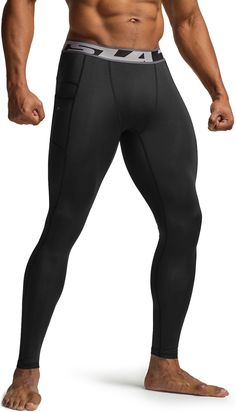 PRICES MAY VARY. *Alert: True to size : Please follow the size examples below*(EX: Size Large recommended - Size for 6 215 lbs.) (EX: Size Medium 5'9165 lbs.) TSLA Men's Hyper-Ctrl Compression Pants Series designed for all-weather and seasons. [Materials] Mix of Polyester & Spandex fabric is excellent elasticity and durability. [Hyper-Ctrl Fabric] The fabric has excellent cooling and minimizes recovery time. [Sun protection] Safeguard your skin from harmful UVA and UVB rays by more than 99% (UPF Bjj Gym, Mens Compression Pants, Mens Compression, Running Yoga, Polyester Spandex Fabric, Athletic Workout, Athlete Workout, Compression Pants, Running Leggings