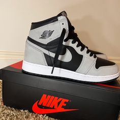 Worn Five Times Indoors, They Look Brand New. They Just Aren’t The Right Size. Ordered From Stockx So They Are 100% Authentic. Sporty Gray Nike Custom Sneakers, Gray High-top Custom Sneakers For Sports, Nike Gray Basketball Shoes, Nike Gray High-top Sneakers With Laces, Nike Gray Sneakers For Sports, Nike Custom Gray Sneakers For Sports, Custom Nike Gray Sneakers For Sports, Nike Gray High-top Sporty Sneakers, Nike Sporty Gray High-top Sneakers