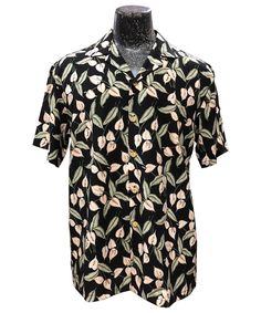 Mini Anthurium Black Hawaiian Shirt (Magnum Pi) available in T-shirt, hoodie, tank top, longsleeve, multi color and size S M L XL XXL 3XL 4XL 5XL. Shipping from the US. Easy 30 day return policy - Shop now! 6.1-ounce, 100% cotton .Double-needle neck, sleeves and hem; Roomy Unisex Fit. Ash is 99% cotton, 1% poly; Sport Grey is 90% cotton, 10% poly; Dark Heather is 50% cotton, 50% polyester .Decoration type: Digital Print. Made by Gildan Printed Tops With Relaxed Fit And Camp Collar, Black Fitted Top With Camp Collar, Black Camp Shirt With Camp Collar For Spring, Black Camp Collar Shirt For Spring, Black Casual Hawaiian Shirt For Spring, Casual Black Hawaiian Shirt For Spring, Black Floral Print Top With Camp Collar, Hawaiian Collared Tops With Graphic Print, Hawaiian Collared Top With Graphic Print