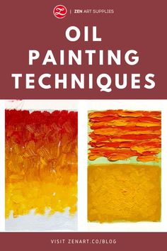 oil painting techniques for beginners to learn how to paint with acrylic paints