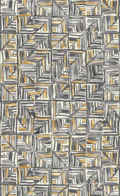 an abstract pattern with yellow and gray colors