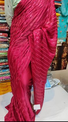 Sequence saree party wear saree Saree colour Rani Saree work sequence Blouse plain with border Saree fabric georget chiffon Blouse fabric georget chiffon Sequence Saree Party Wear, Saree Party, Sequence Blouse, Sequence Saree, Saree Work, Saree Party Wear, Border Saree, Plain Blouse, Party Wear Saree