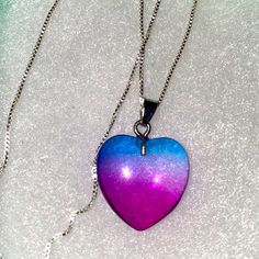 Stunning Sterling Silver Quartz Heart Necklace. Necklace Measures 18”. Pendant Measures 1”. Comes With Gift Box. Perfect Gift. Blue Heart Pendant Necklace For Valentine's Day, Blue Heart Necklace For Valentine's Day, Blue Heart Cut Necklace For Gift, Purple Double Heart Charm Jewelry, Purple Double Heart Jewelry With Heart Charm, Purple Heart Cut Necklace For Valentine's Day, Purple Heart Necklace For Valentine's Day, Blue Personalized Heart Pendant Necklace, Personalized Blue Heart Pendant Necklace