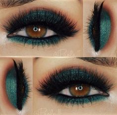 Green Eye Makeup, Makeup Sephora, Makeup Ads, Smink Inspiration, Green Eye, Green Eyeshadow, Eye Makeup Tips