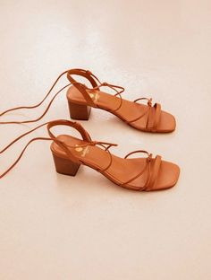 Heeled Sandals Nicole - Summer Camel - Women -Bobbies Branded Heels, Family Photos Summer, Sandals Winter, Summer Europe Trip, Everyday Heels, England Summer, Summer Europe, Mules Sandals, Shoes Tennis