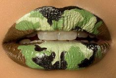 Military Makeup, Army Makeup, Purim Makeup, Halloween Eye Makeup, Magical Makeup, Camo Fashion, Camo Designs