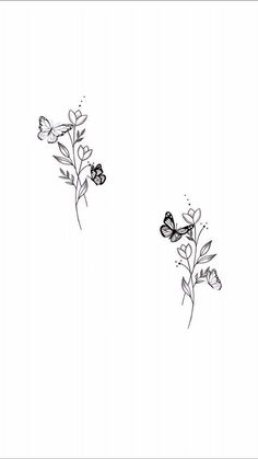 Dainty Tattoos Sisters, Dainty Flower And Butterfly Tattoo, Simple Tattoos For Best Friends, Best Friend Matching Tattoos For Women, Matching Best Friend Tattoos Aesthetic, Small Tattoos For Mom And Daughter, Simple Matching Tattoos Sister Tat, Simple Pretty Tattoos, Simple Mom And Daughter Tattoos