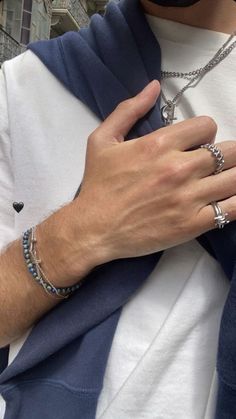 killian james - idol by kristen callihan Rings And Bracelets, Elegante Casual, Tumblr Boys, Mens Accessories Jewelry, Soft Grunge, Men's Rings, Jewelry Inspo, Mens Streetwear, Book Aesthetic